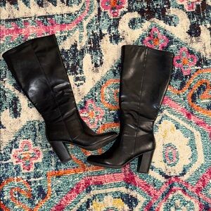 Style & Co. Black Heeled Boots for Women